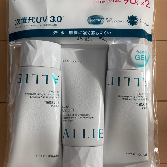 ALLIE(アリィー)のアリィー　ALLIE EXTRA UV GEL 90g×4 コスメ/美容のボディケア(日焼け止め/サンオイル)の商品写真