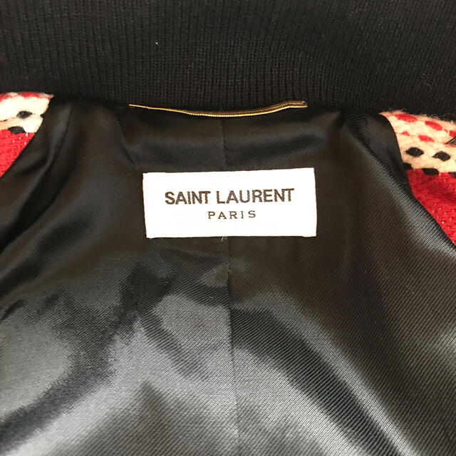 Saint Laurent(サンローラン)のSaint Laurent Teddy Bomber Jacket  レディースのジャケット/アウター(ブルゾン)の商品写真