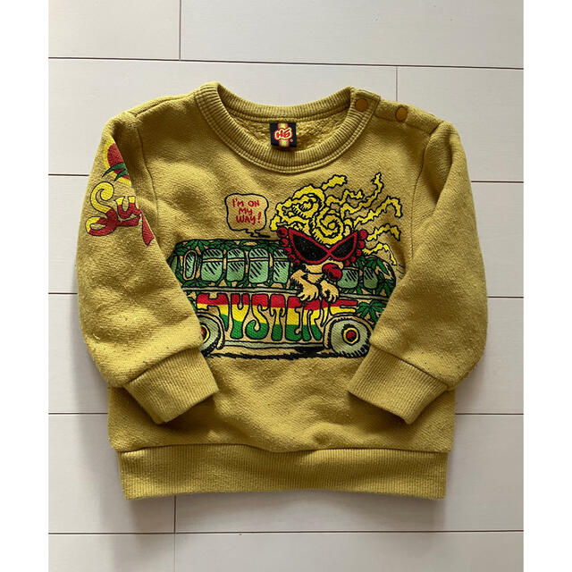 HYSTERIC MINI(ヒステリックミニ)のヒステリックミニ ヒスミニ トレーナー 80センチ キッズ/ベビー/マタニティのベビー服(~85cm)(トレーナー)の商品写真