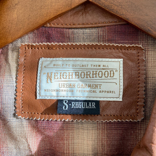 NEIGHBORHOOD Sの通販 by BU198546's shop｜ネイバーフッドならラクマ - neighborhood レザージャケット 高評価好評