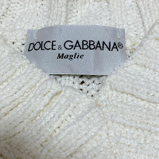 DOLCE &GABBANA しっかり生地セータートップス