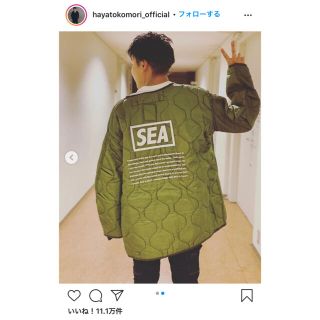 シュプリーム(Supreme)のWIND AND SEA QUILTING LINER JACKET(ダウンジャケット)