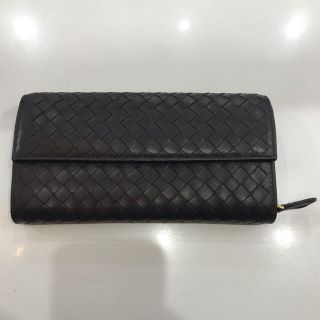 ボッテガヴェネタ(Bottega Veneta)のボッテガヴェネタ　bottegaveneta 長財布　ダーク　ブラウン　焦茶(長財布)