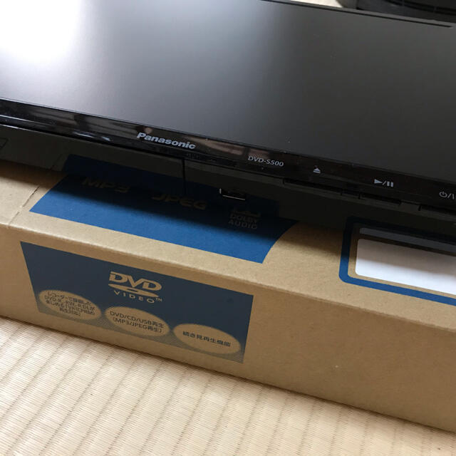 Panasonic(パナソニック)のDVDプレーヤー　Panasonic S500【再生専用】 スマホ/家電/カメラのテレビ/映像機器(DVDプレーヤー)の商品写真