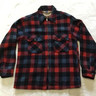 ウールリッチ(WOOLRICH)の50s 60s ピルグリム マキノー ビンテージ ウールジャケット(ブルゾン)