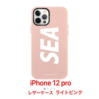 シー(SEA)のiPhone12 Pro WIND AND SEA x CASETiFY レザー(iPhoneケース)