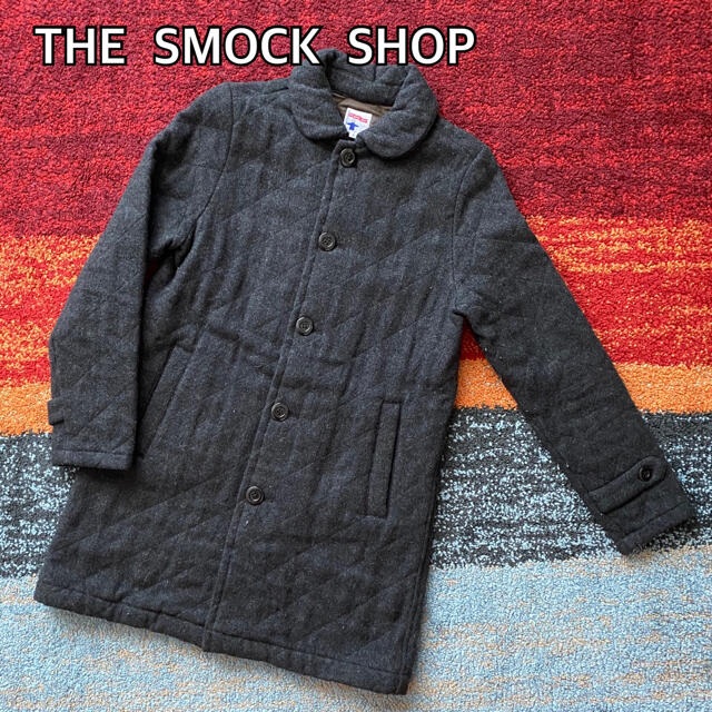 THE SMOCK SHOP THE SMOCK SHOP スモックショップ ウールコート キルティングの通販 by moka THE SMOCK SHOP キルティングコート