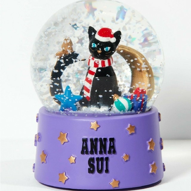 ANNA SUI(アナスイ)の【未使用】ANNA SUI 2020 限定ノベルティ スノードーム アナスイ インテリア/住まい/日用品のインテリア小物(置物)の商品写真