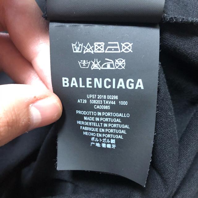 Balenciaga(バレンシアガ)の【最終値下げ】BALENCIAGA  キャンペーンロゴ　半袖シャツ メンズのトップス(Tシャツ/カットソー(半袖/袖なし))の商品写真