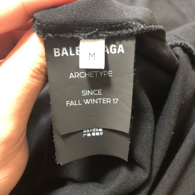 Balenciaga(バレンシアガ)の【最終値下げ】BALENCIAGA  キャンペーンロゴ　半袖シャツ メンズのトップス(Tシャツ/カットソー(半袖/袖なし))の商品写真