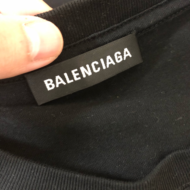 Balenciaga(バレンシアガ)の【最終値下げ】BALENCIAGA  キャンペーンロゴ　半袖シャツ メンズのトップス(Tシャツ/カットソー(半袖/袖なし))の商品写真