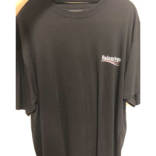 バレンシアガ(Balenciaga)の【最終値下げ】BALENCIAGA  キャンペーンロゴ　半袖シャツ(Tシャツ/カットソー(半袖/袖なし))