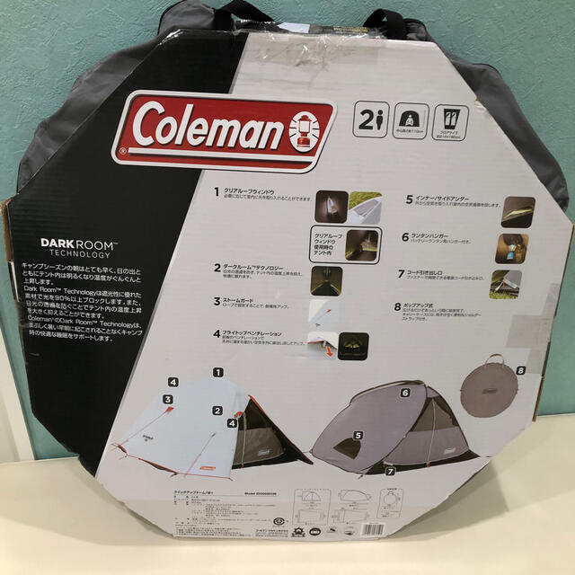 新品未開封　 Coleman コールマン クイックアップドーム W＋ 2人用