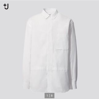 ユニクロ(UNIQLO)のスーピマコットンオーバーサイズシャツ(シャツ)