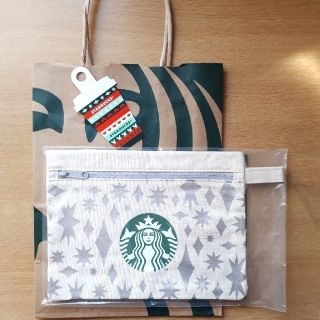 スターバックスコーヒー(Starbucks Coffee)のスターバックス　ホリデーポーチ　2020(ノベルティグッズ)