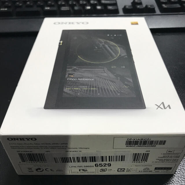 超激安 ONKYO ハイレゾ対応 DPX1A(B) デジタルオーディオプレーヤー