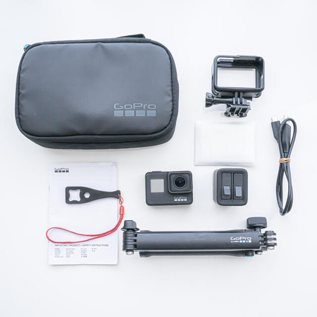 GoPro(ゴープロ)の【美品】GoPro HERO7 BLACK スマホ/家電/カメラのカメラ(その他)の商品写真