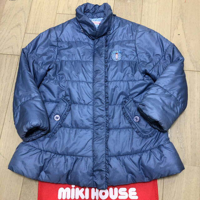 mikihouse(ミキハウス)のミキハウ中綿ジャケット キッズ/ベビー/マタニティのキッズ服女の子用(90cm~)(ジャケット/上着)の商品写真