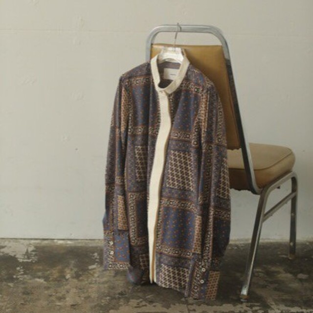 ●限定値下● Standcollar Paisley Shirts