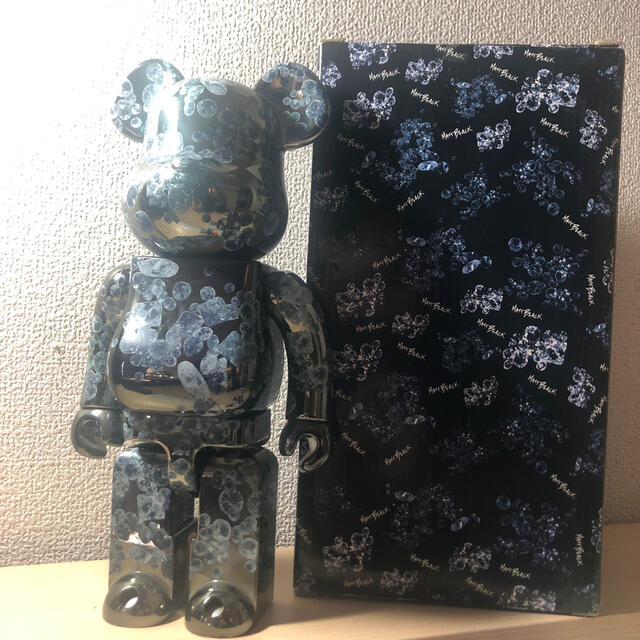 BE@RBRICK　ベアブリック　400%  マットブラック　激レア