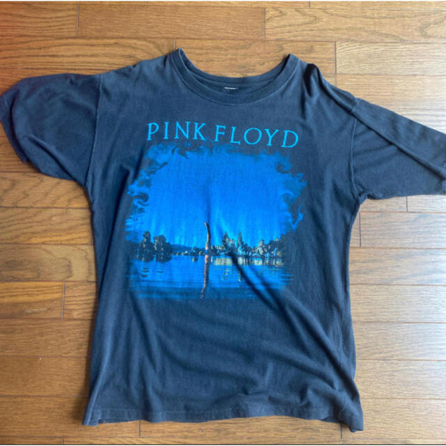 激安先着 GOD OF FEAR - tシャツ 90s floyd ヴィンテージ　pink Tシャツ/カットソー(半袖/袖なし)