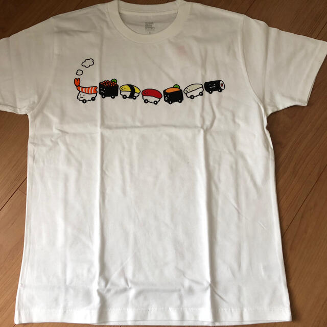 Design Tshirts Store graniph(グラニフ)のグラニフ お寿司トレインTシャツ メンズのトップス(Tシャツ/カットソー(半袖/袖なし))の商品写真