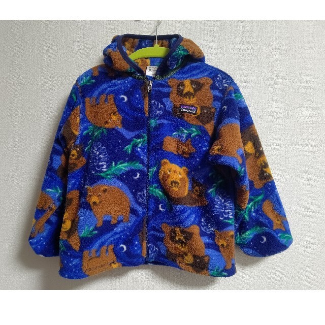 patagonia - パタゴニア☆シンチラカーディガン フリース クマ柄 patagonia - パタゴニア☆シンチラカーディガン フリース クマ柄