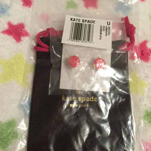 kate spade new york(ケイトスペードニューヨーク)の【お値下げ】新品 ☆ kate spade ピアス  レディースのアクセサリー(ピアス)の商品写真