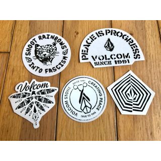 ボルコム(volcom)の5枚セット VOLCOM 非売品 ステッカー(ノベルティグッズ)