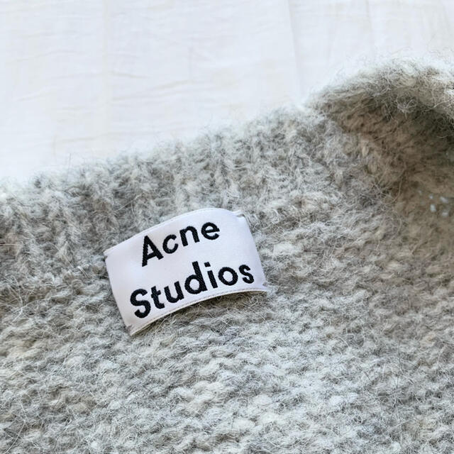 美品❗️Acne Stidios☆カーディガン　グレー