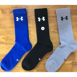 アンダーアーマー(UNDER ARMOUR)の新作アンダーアーマーUNDER ARMOURメンズソックス 3足セット257(ソックス)