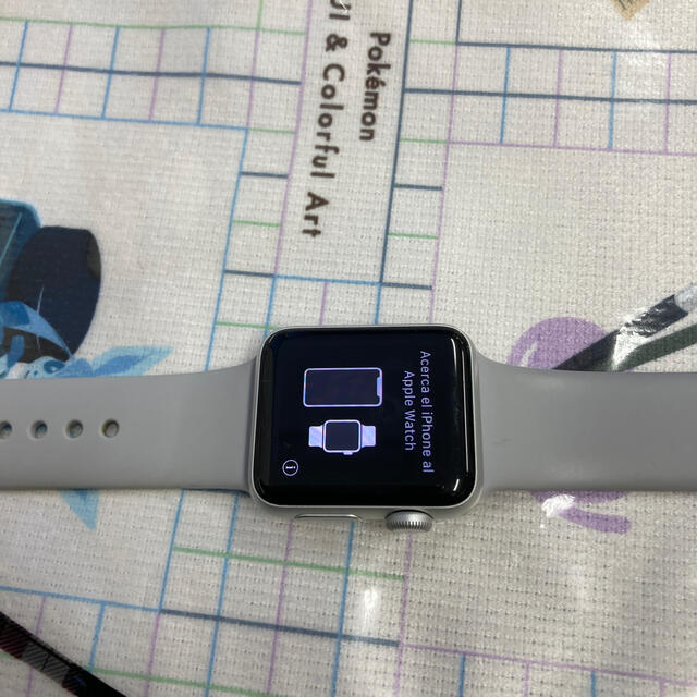 Apple Watch(アップルウォッチ)のapple watch 3 シルバー 38mm メンズの時計(腕時計(デジタル))の商品写真