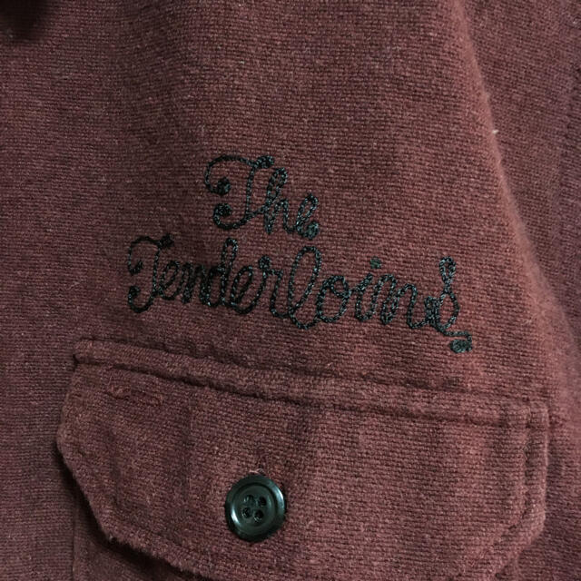 TENDERLOIN(テンダーロイン)のテンダーロインtenderloin刺繍ウールワークシャツ メンズのトップス(シャツ)の商品写真