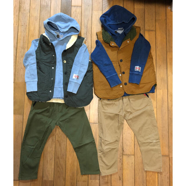 F.O.KIDS(エフオーキッズ)の双子コーデ6点セット キッズ/ベビー/マタニティのキッズ服男の子用(90cm~)(ジャケット/上着)の商品写真