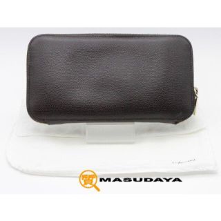 ヴァレクストラ(Valextra)のヴァレクストラ ラウンドジップ12カード【美品】(長財布)