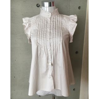 ジルスチュアート(JILLSTUART)のJILL STUART 袖フリルブラウス(シャツ/ブラウス(半袖/袖なし))