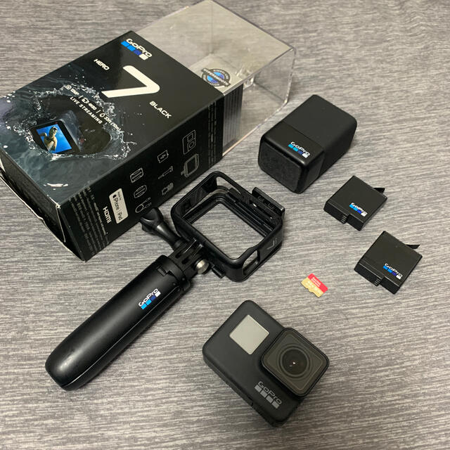 GoPro(ゴープロ)のGoPro HERO7 BLACK  スマホ/家電/カメラのカメラ(ビデオカメラ)の商品写真