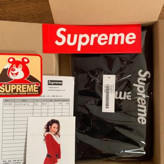 シュプリーム(Supreme)の黒M Supreme cross box logo Tee(Tシャツ/カットソー(半袖/袖なし))