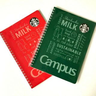 スターバックスコーヒー(Starbucks Coffee)のスタバ 2020 ホリデーシーズン限定 クリスマスカラー　ノート　(その他)