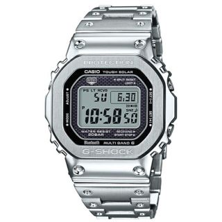 ジーショック(G-SHOCK)の【新品・未開封】G-SHOCK GMW-B5000D-1JF シルバー カシオ(腕時計(デジタル))