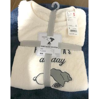 ユニクロ(UNIQLO)のユニクロ　スヌーピー　フリースセット(ルームウェア)