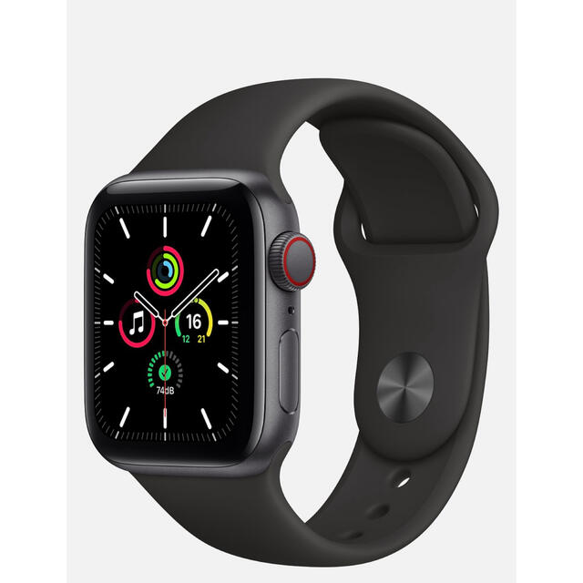 AppleWatch SE 40mm GPS+CellularモデルBlack