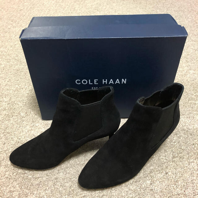 COLE HAAN ショートブーツ サイドゴア