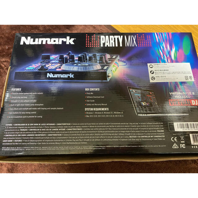 Pioneer(パイオニア)のDJ コントローラー Numark Party MIX 楽器のDJ機器(DJコントローラー)の商品写真