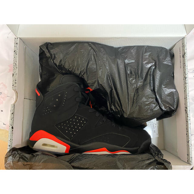 靴/シューズNIKE AIR JORDAN 6 RETRO INFRARED BLACK