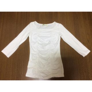 ニッセン(ニッセン)の♪美品♪  ホワイトカットソー(カットソー(長袖/七分))