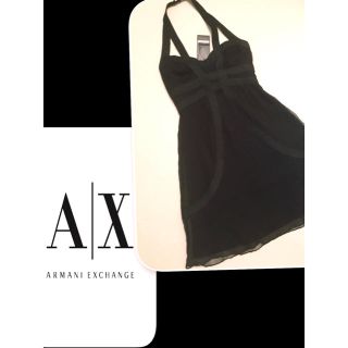 アルマーニエクスチェンジ(ARMANI EXCHANGE)のA/X♡ホルターワンピース(ミニワンピース)