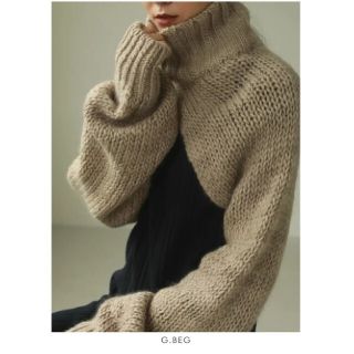 トゥデイフル(TODAYFUL)のTODAYFUL mix wool bolero ミックスウールボレロ(ニット/セーター)