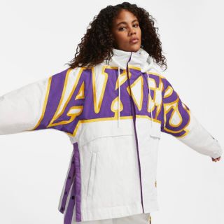 アンブッシュ(AMBUSH)のNIKE × AMBUSH NBA Lakers レイカーズ JKT 2XL(ナイロンジャケット)