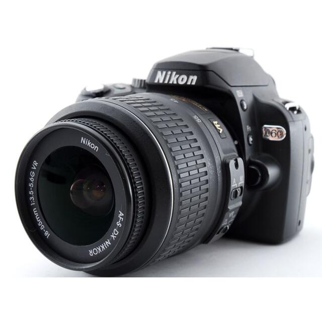 美品♪Wi-Fi付＆初心者さん安心手振れ補正レンズ‼ NIKON ニコン D60